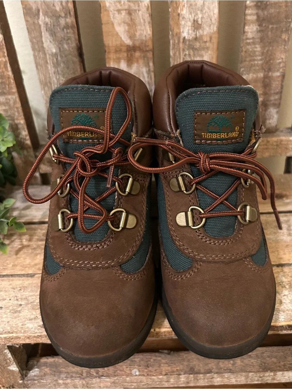Timberland Kids Brown Hiking Boots Size 11